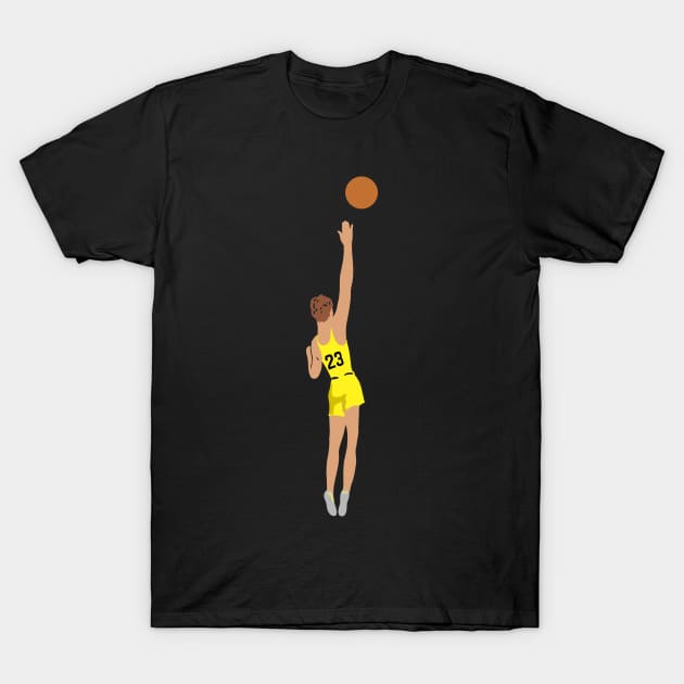 Lauri Markkanen Utah Jazz Drawing T-Shirt by TwistedCharm